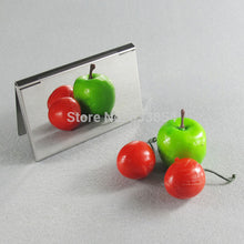 Stainless Steel Silver Aluminium Business ID Credit Card Holder Case Cover J4U66