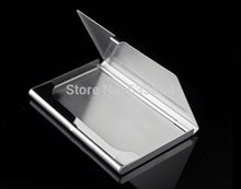 Stainless Steel Silver Aluminium Business ID Credit Card Holder Case Cover J4U66