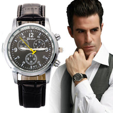 watches men luxury brand men watch relogio wristwatches Fashion men's leather strap quartz watch  J4U66