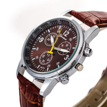 watches men luxury brand men watch relogio wristwatches Fashion men's leather strap quartz watch  J4U66