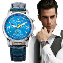 watches men luxury brand men watch relogio wristwatches Fashion men's leather strap quartz watch  J4U66