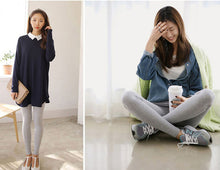 5 Colors Pregnant Women Adjustable Cotton Modal Maternity Pants Comfortable Leggings  J4U66