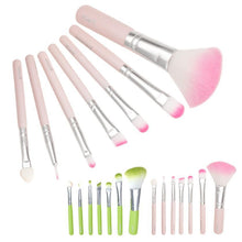 7pc makeup brushes maquiagen professional Cosmetic Facial Makeup Brush Kit set with nake 3 sack J4U66