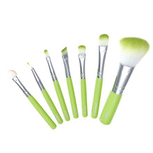 7pc makeup brushes maquiagen professional Cosmetic Facial Makeup Brush Kit set with nake 3 sack J4U66