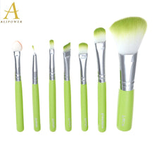 7pc makeup brushes maquiagen professional Cosmetic Facial Makeup Brush Kit set with nake 3 sack J4U66