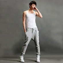 FashionMen Boy Harem Baggy Hip Hop Dance Sweat Pants Slacks Trousers Long Pant Plus Size J4U66
