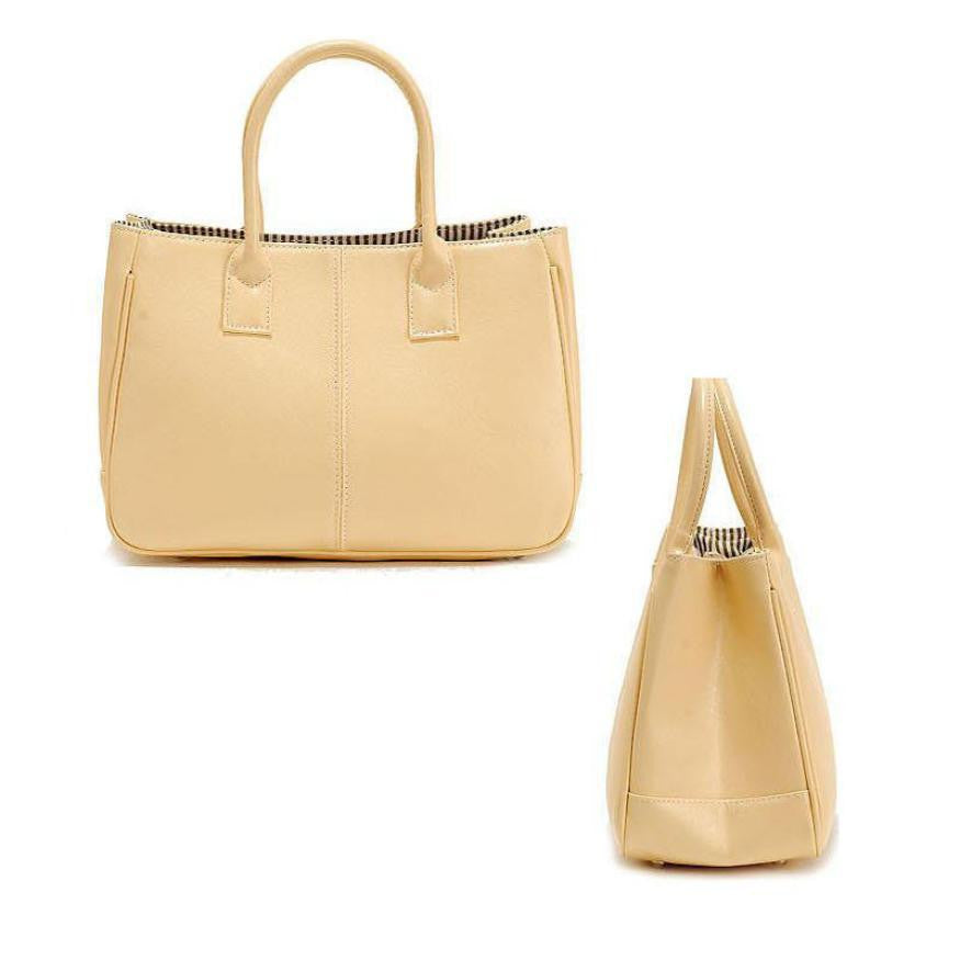 Fashion Women Leather Handbag Lady Elegant Korean Shoulder Tote bag  J4U66