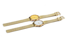 Gold watch Full stainless steel woman fashion dress watches men brand quartz watch qualityship J4U66