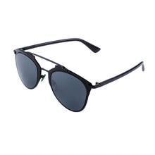 women brand designer Metal Frame Aviator Mirror sunglasses Classic Cat Eye Glasses  J4U66