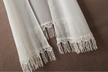 exy Women Lace Floral Long Chiffon Beach Cardigan Sunscreen Outwears J4U66