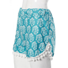Women Casual High Waist Tassel Shorts For  J4U66