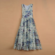 EuropeanSexy Women butterfly Print Long Chiffon Beach Dresses Big size XXXL J4U66