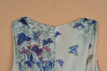 EuropeanSexy Women butterfly Print Long Chiffon Beach Dresses Big size XXXL J4U66