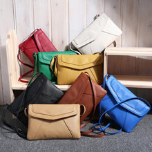 Womens Cross Body Shoulder Bags Girls Vintage Envelope Leather Satchel Messenger Handbags s J4U66