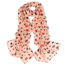 Love Heart Soft Long Shawl Scarf Wrap Stole For Womens Girls 160CM X 48CM J4U66
