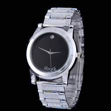 Men Watches Band Stainless Steel Sport Quartz Analog Dial Wrist Watch J4U66