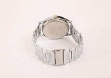Men Watches Band Stainless Steel Sport Quartz Analog Dial Wrist Watch J4U66