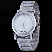 Men Watches Band Stainless Steel Sport Quartz Analog Dial Wrist Watch J4U66