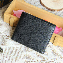 Men's Boy's Classic Simple Bifold Leather Wallet Pockets Credit/ID Cards Holder Money Purse Shipping J4U66
