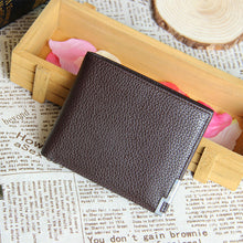 Men's Boy's Classic Simple Bifold Leather Wallet Pockets Credit/ID Cards Holder Money Purse Shipping J4U66