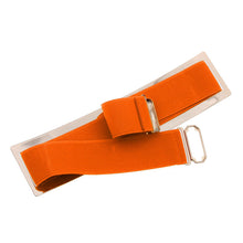 Women Waistband Gold Metal Elastic Strap Clasp Closure Mirror Belt J4U66