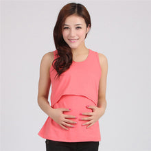 Pregnant Maternity Clothes Nursing Tops Breastfeeding VT-Shirt J4U66