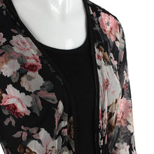 Fashion Women Stripe Printed Gauze Blouses Kimono Cardigan Coat Jacket Brand Designer Vestideo J4U66