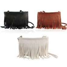 Tassel Shoulder Messenger Clutch Baguette Handbag women Satchel J4U66
