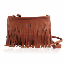 Tassel Shoulder Messenger Clutch Baguette Handbag women Satchel J4U66