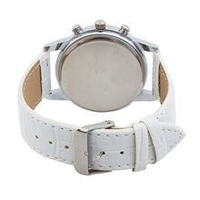 Vestideo Fashion Women Leather Band Analog Dial Quartz Wrist Watch  J4U66