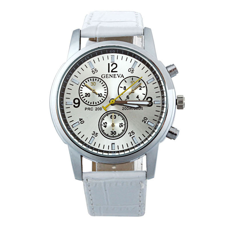 Vestideo Fashion Women Leather Band Analog Dial Quartz Wrist Watch  J4U66