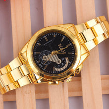 Vestideo Luxury Hour Bracelet Dial Stainless Steel Quartz Analog Wrist Watch  J4U66