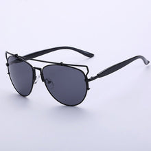 Super Fashion Cat Eye Vintage Retro Men WomenAlloy Sunglasses Outdoor Modern Casual Glasses With Packing J4U66