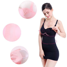 Women Pregnant Clothing Open Buckle Slim VBreastfeeding Nursing Bra Underwear Maternity Mini Dress freeship J4U66