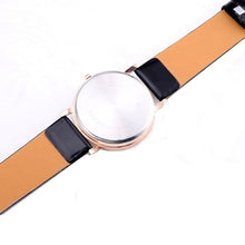 Womens Lady Fashion Roman Leather Band Analog Quartz Wrist Watch Relogio Feminino & s J4U66