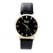 Womens Lady Fashion Roman Leather Band Analog Quartz Wrist Watch Relogio Feminino & s J4U66