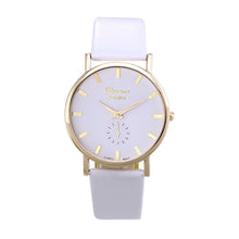 Womens Lady Fashion Roman Leather Band Analog Quartz Wrist Watch Relogio Feminino & s J4U66