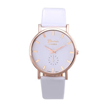 Womens Lady Fashion Roman Leather Band Analog Quartz Wrist Watch Relogio Feminino & s J4U66