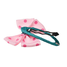 bow dot children kids baby girls hair accessories clip hairpins barrettes headwear flowerBoutique J4U66