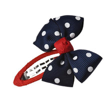 bow dot children kids baby girls hair accessories clip hairpins barrettes headwear flowerBoutique J4U66