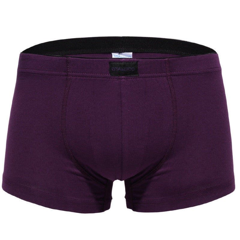 sexy boxers men underwear trunks shorts bulge pouch comfortable underpants boxer homme J4U66