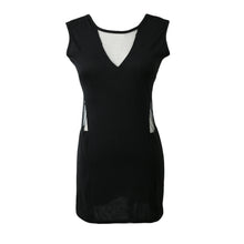 sexy club dress bodycon dress robe sexy sleeveless mesh women dress plus size evening party dress vestidos J4U66