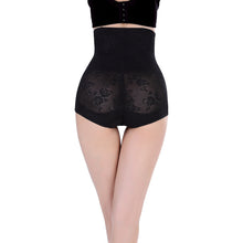 sexy body shapers womens floral shapewear shorts high waist trainer slimming tummy control breathable panties J4U66