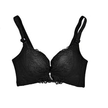 Sexy Ladies Embroidered Side Support Push Up Bra Plunge Underwired Bra for PY16 J4U66