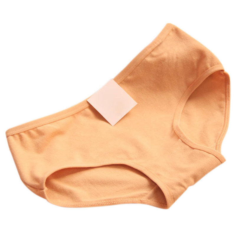 Sexy Lady Women Soft Cotton Underwear Briefs Panties Knickers Lingerie Candy Color J4U66