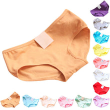 Sexy Lady Women Soft Cotton Underwear Briefs Panties Knickers Lingerie Candy Color J4U66
