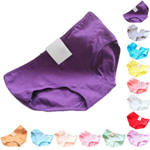 Sexy Lady Women Soft Cotton Underwear Briefs Panties Knickers Lingerie Candy Color J4U66