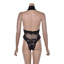Sexy Lingerie Lace Bodysuits Sleepwear Pajamas Erotic UniformWomen's Underwear Conjoined Dress Leotard Intimates With G-string J4U66