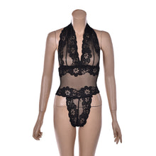 Sexy Lingerie Lace Bodysuits Sleepwear Pajamas Erotic UniformWomen's Underwear Conjoined Dress Leotard Intimates With G-string J4U66