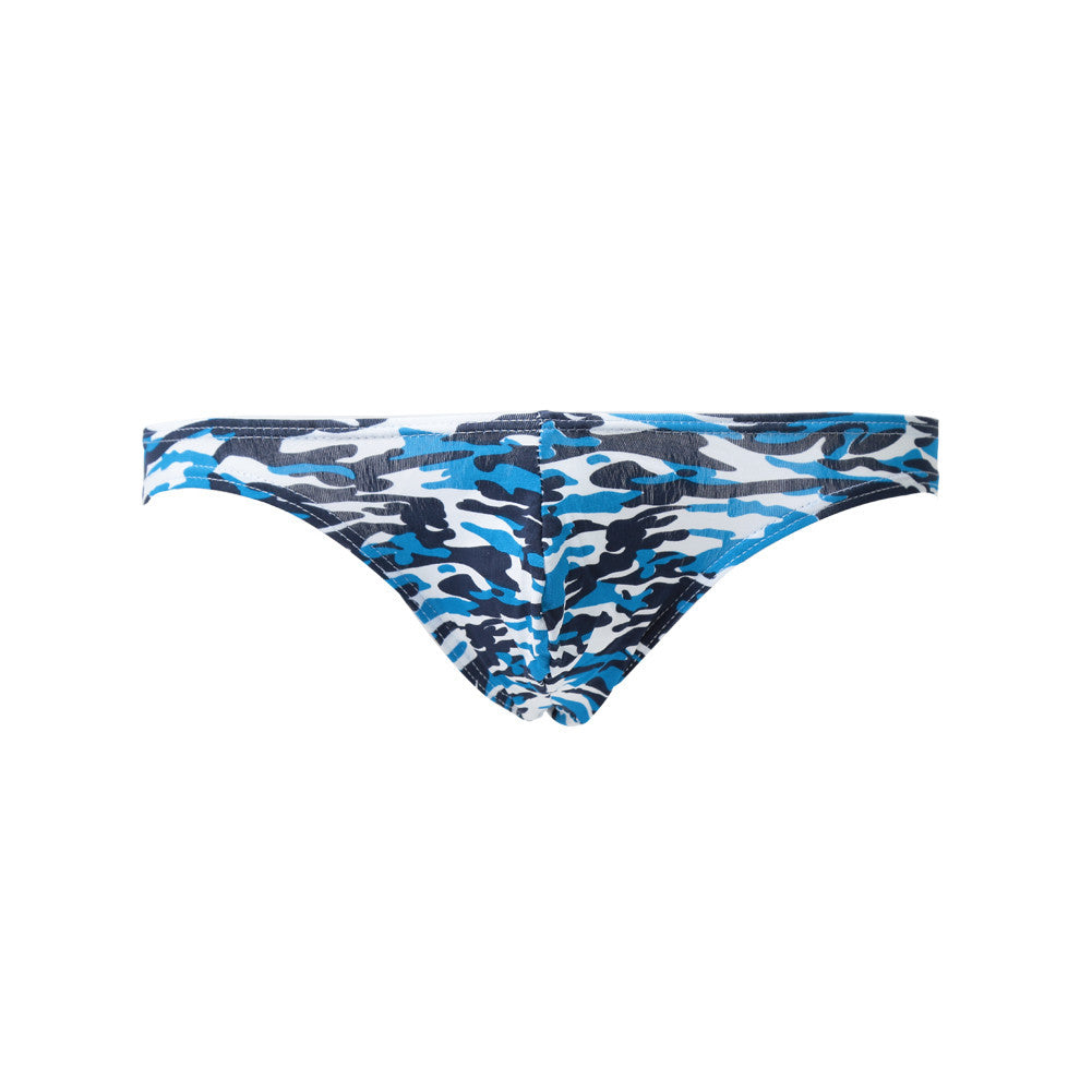 sexy men camouflage briefs underwear breathable men briefs u convex pouch low waist bikini briefs underpants J4U66